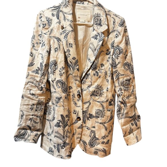 Anthropologie Floral Print Blazer – Size 12 (US 8 / EU 40) - Picture 1 of 5